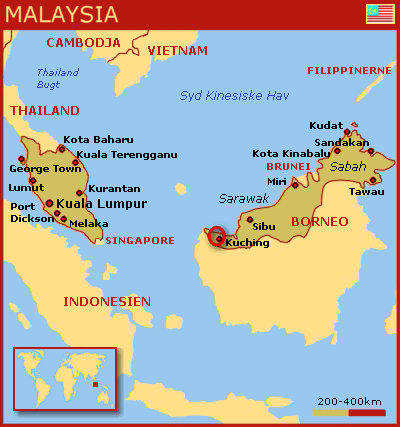 Borneo tur - Kuching